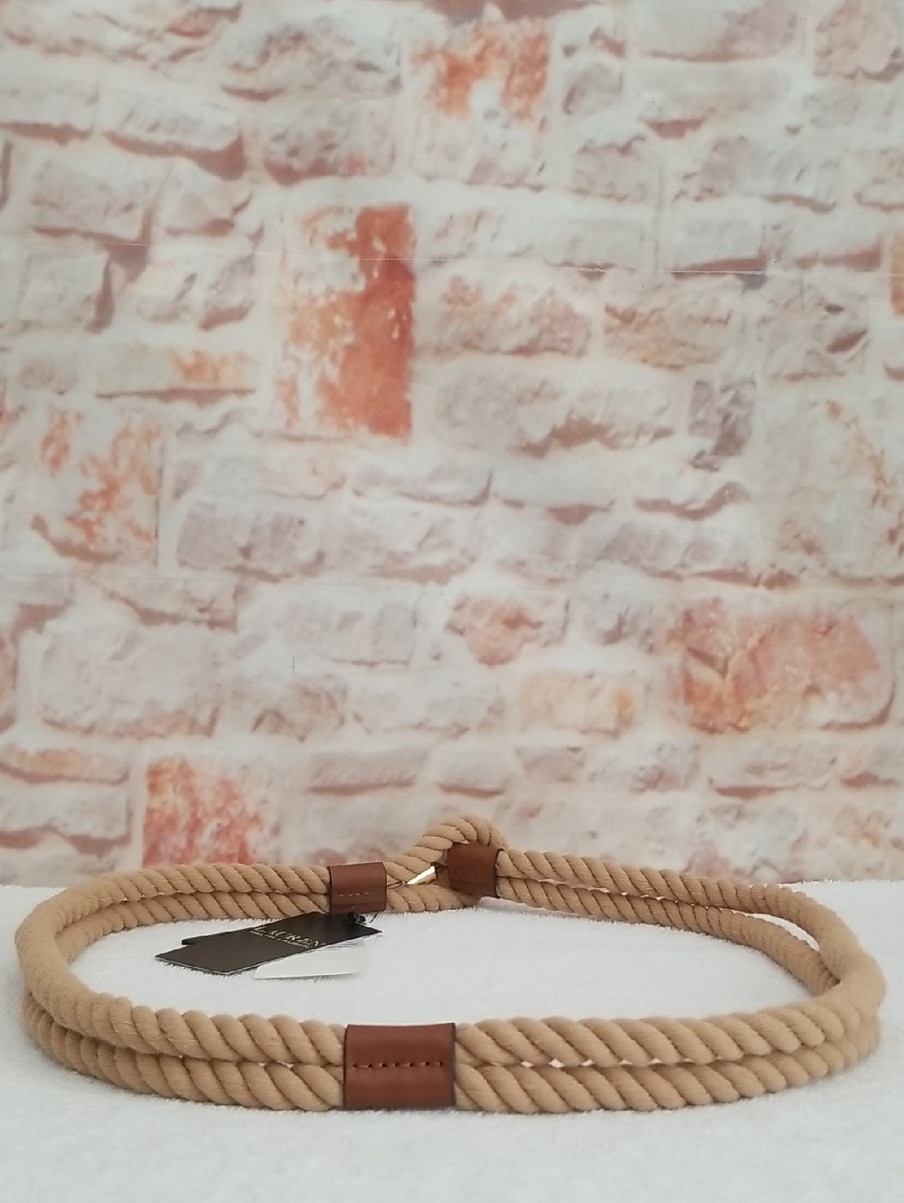 New Ralph Lauren Rope Toggle Belt - Picture 6 of 11